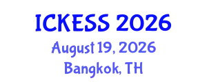 International Conference on Kinesiology, Exercise and Sport Sciences (ICKESS) August 19, 2026 - Bangkok, Thailand