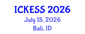International Conference on Kinesiology, Exercise and Sport Sciences (ICKESS) July 15, 2026 - Bali, Indonesia