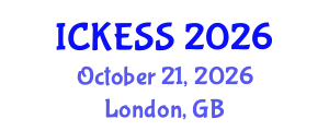 International Conference on Kinesiology, Exercise and Sport Sciences (ICKESS) October 21, 2026 - London, United Kingdom