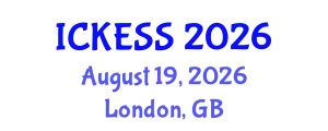 International Conference on Kinesiology, Exercise and Sport Sciences (ICKESS) August 19, 2026 - London, United Kingdom