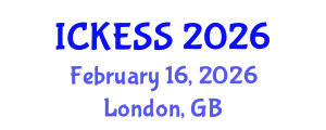 International Conference on Kinesiology, Exercise and Sport Sciences (ICKESS) February 16, 2026 - London, United Kingdom