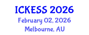International Conference on Kinesiology, Exercise and Sport Sciences (ICKESS) February 02, 2026 - Melbourne, Australia