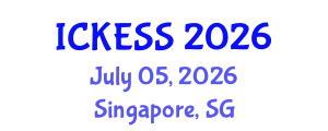 International Conference on Kinesiology, Exercise and Sport Sciences (ICKESS) July 05, 2026 - Singapore, Singapore