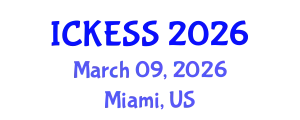 International Conference on Kinesiology, Exercise and Sport Sciences (ICKESS) March 09, 2026 - Miami, United States