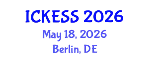 International Conference on Kinesiology, Exercise and Sport Sciences (ICKESS) May 18, 2026 - Berlin, Germany