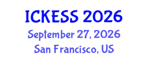International Conference on Kinesiology, Exercise and Sport Sciences (ICKESS) September 27, 2026 - San Francisco, United States