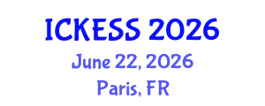 International Conference on Kinesiology, Exercise and Sport Sciences (ICKESS) June 22, 2026 - Paris, France