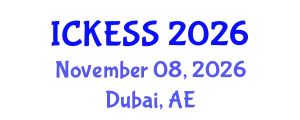International Conference on Kinesiology, Exercise and Sport Sciences (ICKESS) November 08, 2026 - Dubai, United Arab Emirates