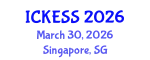 International Conference on Kinesiology, Exercise and Sport Sciences (ICKESS) March 30, 2026 - Singapore, Singapore