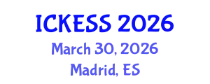 International Conference on Kinesiology, Exercise and Sport Sciences (ICKESS) March 30, 2026 - Madrid, Spain