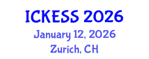 International Conference on Kinesiology, Exercise and Sport Sciences (ICKESS) January 12, 2026 - Zurich, Switzerland