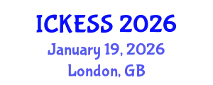 International Conference on Kinesiology, Exercise and Sport Sciences (ICKESS) January 19, 2026 - London, United Kingdom