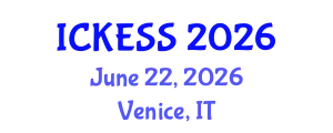 International Conference on Kinesiology, Exercise and Sport Sciences (ICKESS) June 22, 2026 - Venice, Italy