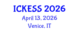 International Conference on Kinesiology, Exercise and Sport Sciences (ICKESS) April 13, 2026 - Venice, Italy