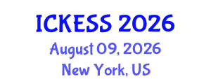 International Conference on Kinesiology, Exercise and Sport Sciences (ICKESS) August 09, 2026 - New York, United States