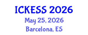 International Conference on Kinesiology, Exercise and Sport Sciences (ICKESS) May 25, 2026 - Barcelona, Spain