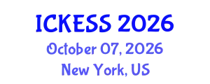 International Conference on Kinesiology, Exercise and Sport Sciences (ICKESS) October 07, 2026 - New York, United States