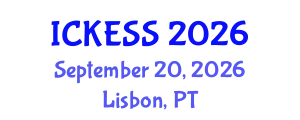 International Conference on Kinesiology, Exercise and Sport Sciences (ICKESS) September 20, 2026 - Lisbon, Portugal