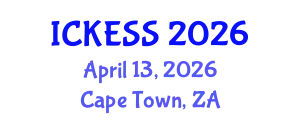 International Conference on Kinesiology, Exercise and Sport Sciences (ICKESS) April 13, 2026 - Cape Town, South Africa