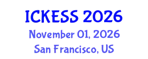 International Conference on Kinesiology, Exercise and Sport Sciences (ICKESS) November 01, 2026 - San Francisco, United States