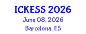 International Conference on Kinesiology, Exercise and Sport Sciences (ICKESS) June 08, 2026 - Barcelona, Spain