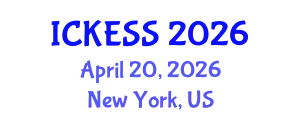 International Conference on Kinesiology, Exercise and Sport Sciences (ICKESS) April 20, 2026 - New York, United States