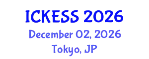 International Conference on Kinesiology, Exercise and Sport Sciences (ICKESS) December 02, 2026 - Tokyo, Japan