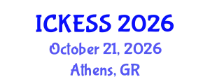 International Conference on Kinesiology, Exercise and Sport Sciences (ICKESS) October 21, 2026 - Athens, Greece