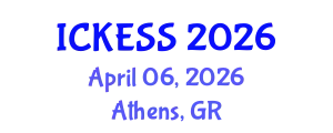 International Conference on Kinesiology, Exercise and Sport Sciences (ICKESS) April 06, 2026 - Athens, Greece