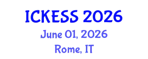 International Conference on Kinesiology, Exercise and Sport Sciences (ICKESS) June 01, 2026 - Rome, Italy