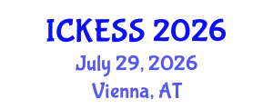 International Conference on Kinesiology, Exercise and Sport Sciences (ICKESS) July 29, 2026 - Vienna, Austria