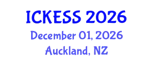 International Conference on Kinesiology, Exercise and Sport Sciences (ICKESS) December 01, 2026 - Auckland, New Zealand