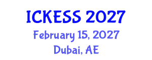 International Conference on Kinesiology, Exercise and Sport Sciences (ICKESS) February 15, 2027 - Dubai, United Arab Emirates