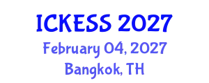 International Conference on Kinesiology, Exercise and Sport Sciences (ICKESS) February 04, 2027 - Bangkok, Thailand