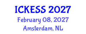 International Conference on Kinesiology, Exercise and Sport Sciences (ICKESS) February 08, 2027 - Amsterdam, Netherlands