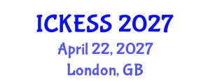 International Conference on Kinesiology, Exercise and Sport Sciences (ICKESS) April 22, 2027 - London, United Kingdom