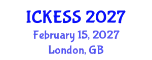 International Conference on Kinesiology, Exercise and Sport Sciences (ICKESS) February 15, 2027 - London, United Kingdom