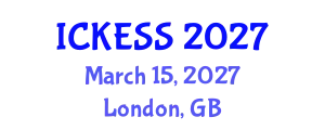 International Conference on Kinesiology, Exercise and Sport Sciences (ICKESS) March 15, 2027 - London, United Kingdom