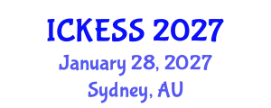 International Conference on Kinesiology, Exercise and Sport Sciences (ICKESS) January 28, 2027 - Sydney, Australia