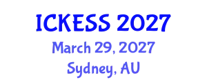 International Conference on Kinesiology, Exercise and Sport Sciences (ICKESS) March 29, 2027 - Sydney, Australia
