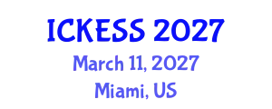 International Conference on Kinesiology, Exercise and Sport Sciences (ICKESS) March 11, 2027 - Miami, United States