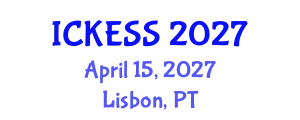 International Conference on Kinesiology, Exercise and Sport Sciences (ICKESS) April 15, 2027 - Lisbon, Portugal
