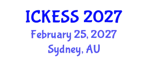 International Conference on Kinesiology, Exercise and Sport Sciences (ICKESS) February 25, 2027 - Sydney, Australia