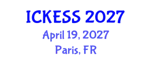 International Conference on Kinesiology, Exercise and Sport Sciences (ICKESS) April 19, 2027 - Paris, France