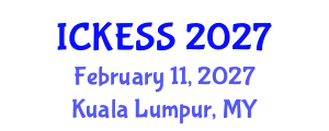 International Conference on Kinesiology, Exercise and Sport Sciences (ICKESS) February 11, 2027 - Kuala Lumpur, Malaysia