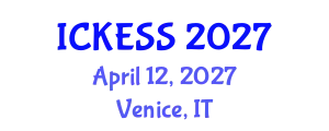International Conference on Kinesiology, Exercise and Sport Sciences (ICKESS) April 12, 2027 - Venice, Italy