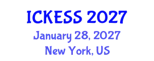 International Conference on Kinesiology, Exercise and Sport Sciences (ICKESS) January 28, 2027 - New York, United States