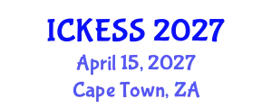 International Conference on Kinesiology, Exercise and Sport Sciences (ICKESS) April 15, 2027 - Cape Town, South Africa