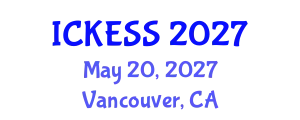 International Conference on Kinesiology, Exercise and Sport Sciences (ICKESS) May 20, 2027 - Vancouver, Canada