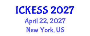 International Conference on Kinesiology, Exercise and Sport Sciences (ICKESS) April 22, 2027 - New York, United States